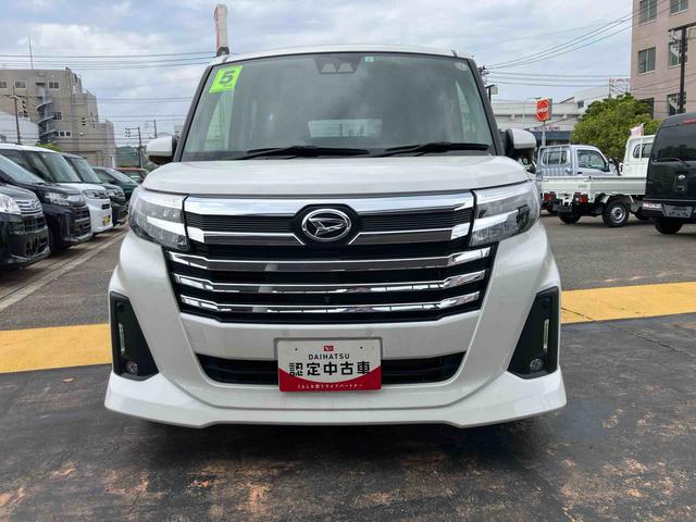 トールカスタムＧ　ターボ追突被害軽減ブレーキ　キーフリー　スマートキー　ＡＨＢ　ＡＢＳ　ＬＫＡ　エアバッグ　ターボエンジン　アルミホイール　記録簿（山口県）の中古車