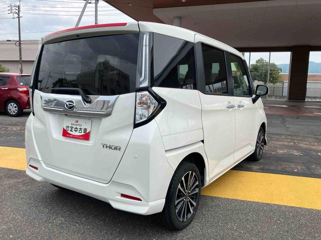 トールカスタムＧ　ターボ追突被害軽減ブレーキ　キーフリー　スマートキー　ＡＨＢ　ＡＢＳ　ＬＫＡ　エアバッグ　ターボエンジン　アルミホイール　記録簿（山口県）の中古車