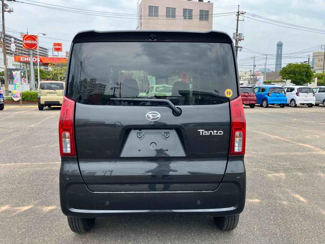 タントＸ点検記録簿　スマートキーシステム　キーレスキー　エアバッグ　ワンオーナー　ＡＢＳ　車線逸脱警報　オートハイビーム　シ−トヒ−タ−　ベンチシート（山口県）の中古車