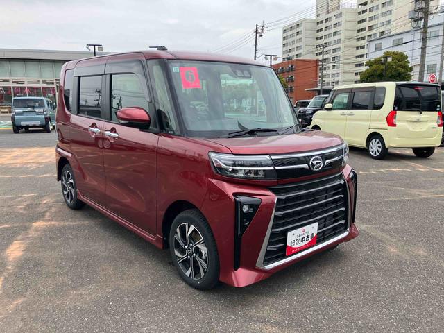 タントカスタムＸスマートキー＆プッシュスタート　キーフリーキー　ＬＥＤライト　ＡＵＴＯライト　フロントベンチシート　シートヒーター付き　アルミホイール　整備記録簿（山口県）の中古車