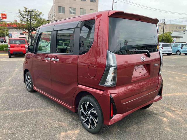タントカスタムＸスマートキー＆プッシュスタート　キーフリーキー　ＬＥＤライト　ＡＵＴＯライト　フロントベンチシート　シートヒーター付き　アルミホイール　整備記録簿（山口県）の中古車