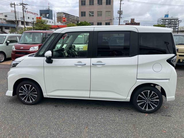 トールカスタムＧ　ターボワンオーナー車　キーフリー　ＴＶ　ターボエンジン　アルミホイール　スマートキー　記録簿　ＡＢＳ　エアバッグ（山口県）の中古車