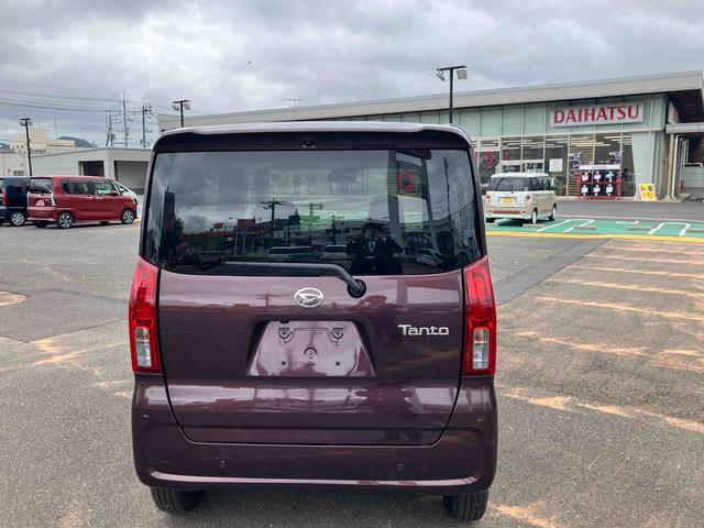 タントＸ点検記録簿　スマートキーシステム　キーレスキー　エアバッグ　ワンオーナー　ＡＢＳ（山口県）の中古車