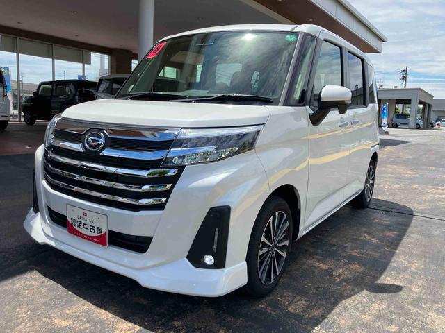 トールカスタムＧ　ターボブレーキサポート　ターボエンジン　スマートキー　キーフリーシステム　オートマチックハイビーム　ＬＥＤヘットライト　アルミ　ＴＶ　リアカメラ　ワンオーナー車（山口県）の中古車