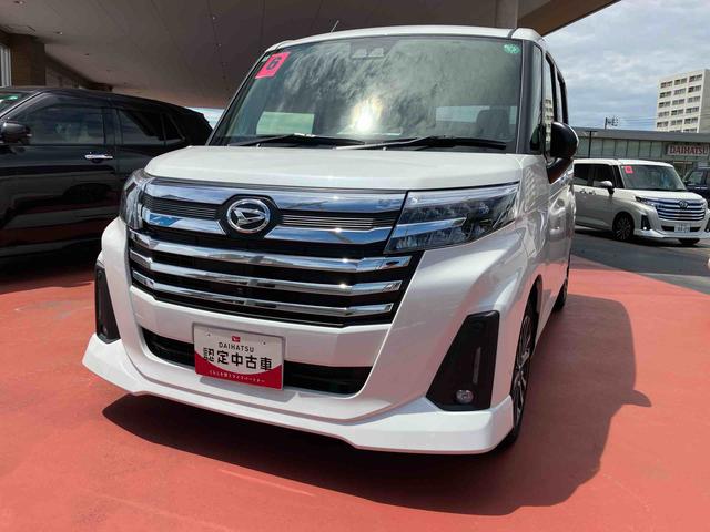 トールカスタムＧ　ターボワンオーナー車　アルミ　ＴＶ　キーフリーシステム　ターボエンジン　記録簿　スマートキー　ＡＢＳ　エアバッグ（山口県）の中古車