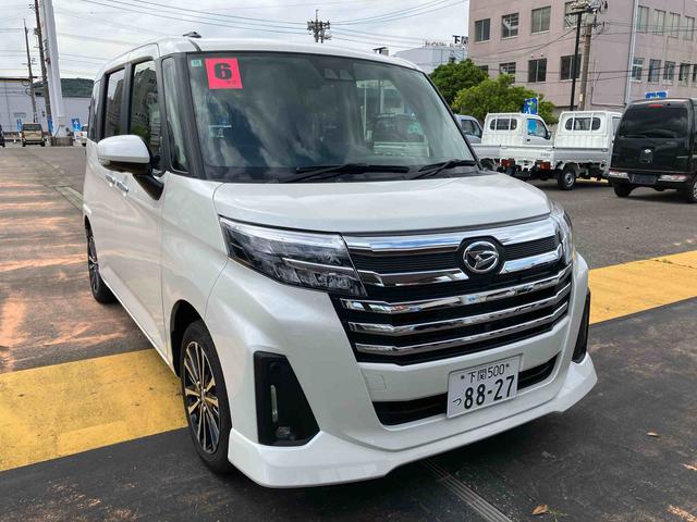 トールカスタムＧ　ターボワンオーナー車　アルミ　ＴＶ　キーフリーシステム　ターボエンジン　記録簿　スマートキー　ＡＢＳ　エアバッグ（山口県）の中古車