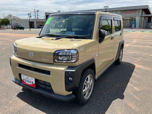 タフトＧターボ踏み間違い防止装置　ＡＨＢ　スマ−トキ−　ワンオーナー車　ターボエンジン　アルミホイール　キーフリー　バックカメラ付　パノラミックルーフ　車線逸脱（山口県）の中古車