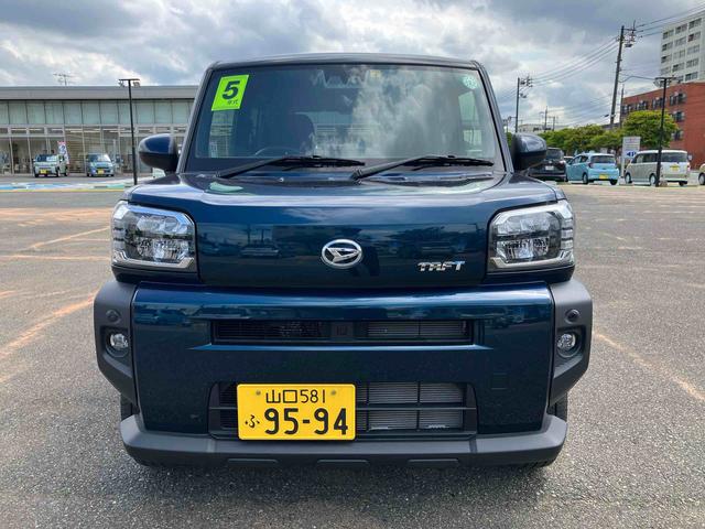 タフトＧスマートキー　キーフリーシステム　アルミホイール　点検記録簿　エアーバッグ　ＡＢＳ　スタイリッシュガラスルーフ（山口県）の中古車