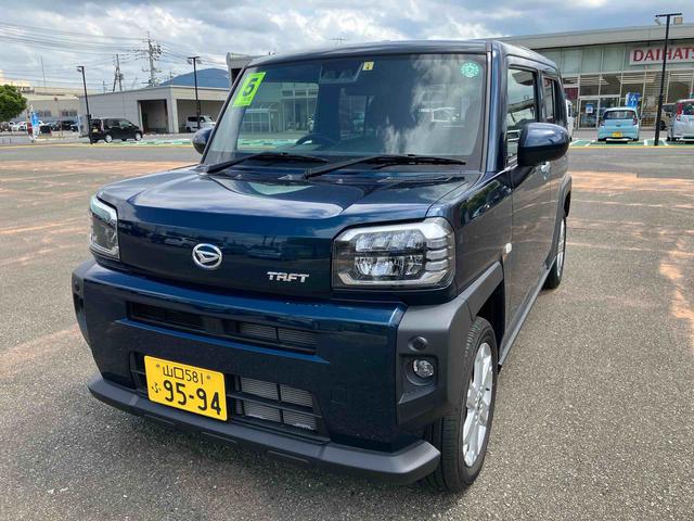 タフトＧスマートキー　キーフリーシステム　アルミホイール　点検記録簿　エアーバッグ　ＡＢＳ　スタイリッシュガラスルーフ（山口県）の中古車