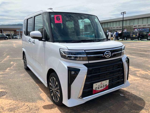 タントカスタムＲＳタ−ボ　スマートキ　１オーナー　キーフリー　アルミホイール　ＡＢＳ　エアバック　点検記録簿（山口県）の中古車