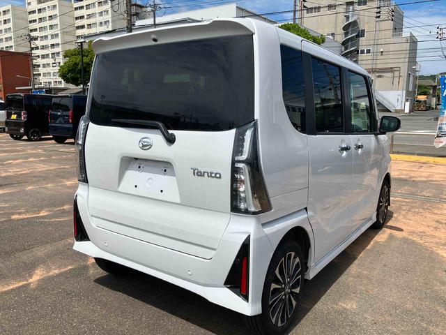 タントカスタムＲＳタ−ボ　スマートキ　１オーナー　キーフリー　アルミホイール　ＡＢＳ　エアバック　点検記録簿（山口県）の中古車