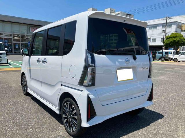 タントカスタムＲＳＬＤＷ　踏み間違え防止　ＬＥＤライト　オートハイビーム　タ−ボ　スマートキ　シートヒータ　ベンチシート　全方向カメラ　アルミホイール　点検記録簿（山口県）の中古車