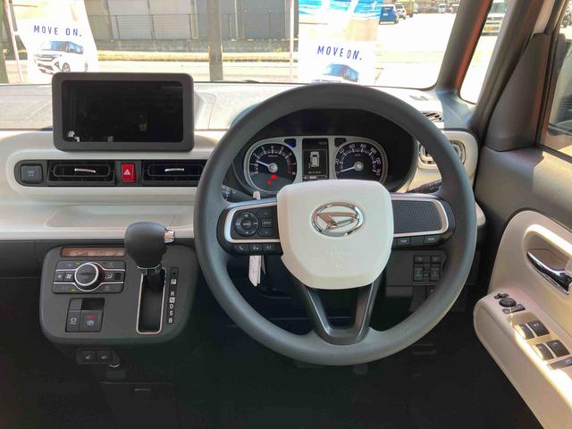 ムーヴキャンバスストライプスＧ追突軽減ブレーキ　車線逸脱警告　ＬＥＤライト　オートＬＥＤ　キーレスエントリー　スマートキー　ベンチシート　シートヒータ　全周囲モニター　点検記録簿（山口県）の中古車