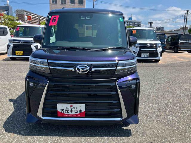 タントカスタムＸ衝突軽減Ｂ　車線逸脱警報装置　ＡＨＢ　リモコンキー　スマートキ−　フロントベンチシート　シートヒータ　Ｂカメ　ＡＷ　整備記録簿　ワンオーナー（山口県）の中古車