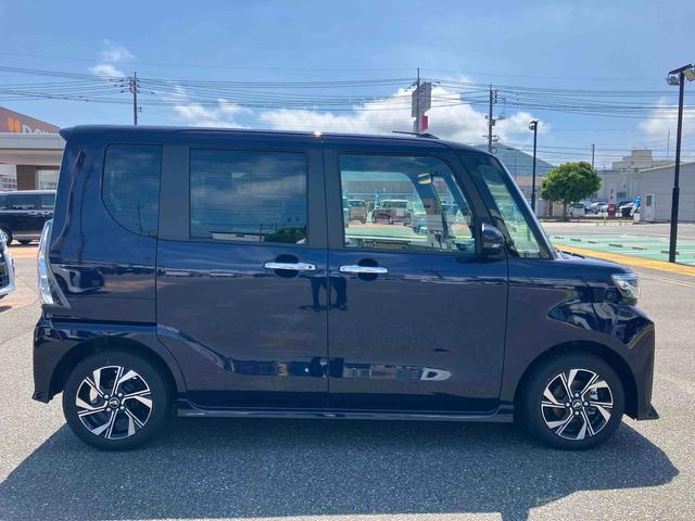タントカスタムＸ衝突軽減Ｂ　車線逸脱警報装置　ＡＨＢ　リモコンキー　スマートキ−　フロントベンチシート　シートヒータ　Ｂカメ　ＡＷ　整備記録簿　ワンオーナー（山口県）の中古車