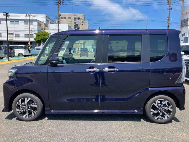 タントカスタムＸ衝突軽減Ｂ　車線逸脱警報装置　ＡＨＢ　リモコンキー　スマートキ−　フロントベンチシート　シートヒータ　Ｂカメ　ＡＷ　整備記録簿　ワンオーナー（山口県）の中古車