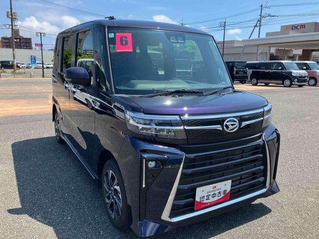 タントカスタムＸ衝突軽減Ｂ　車線逸脱警報装置　ＡＨＢ　リモコンキー　スマートキ−　フロントベンチシート　シートヒータ　Ｂカメ　ＡＷ　整備記録簿　ワンオーナー（山口県）の中古車