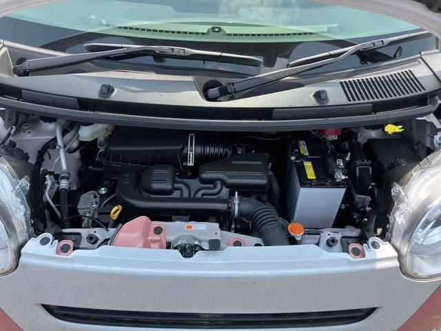 ムーヴキャンバスストライプスＧ追突軽減ブレーキ　車線逸脱警告　ＬＥＤライト　オートライト　スマートキー　キーレスエントリー　ベンチシート　シートヒータ　全周囲モニター　点検記録簿（山口県）の中古車