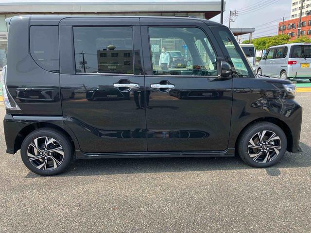 タントカスタムＸ衝突軽減Ｂ　車線逸脱警報装置　ＡＨＢ　ＬＥＤライト　ＡＵＴＯライト　フロントベンチシート　シートヒータ　両自動ドア　スマートキ−　全方位　整備記録簿（山口県）の中古車