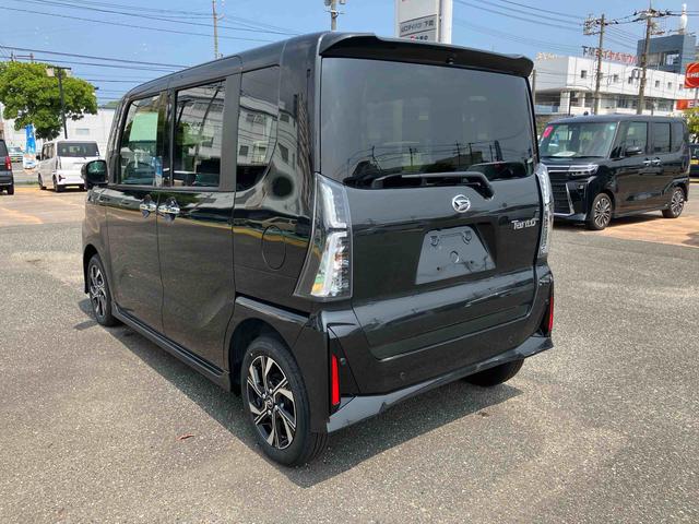 タントカスタムＸ衝突軽減Ｂ　車線逸脱警報装置　ＡＨＢ　ＬＥＤライト　ＡＵＴＯライト　フロントベンチシート　シートヒータ　両自動ドア　スマートキ−　全方位　整備記録簿（山口県）の中古車