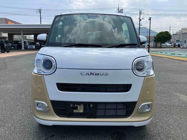 ムーヴキャンバスストライプスＧスマートキー　キーレスエントリー　ＡＢＳ　運転席エアバック　ワンオーナー車　点検記録簿（山口県）の中古車