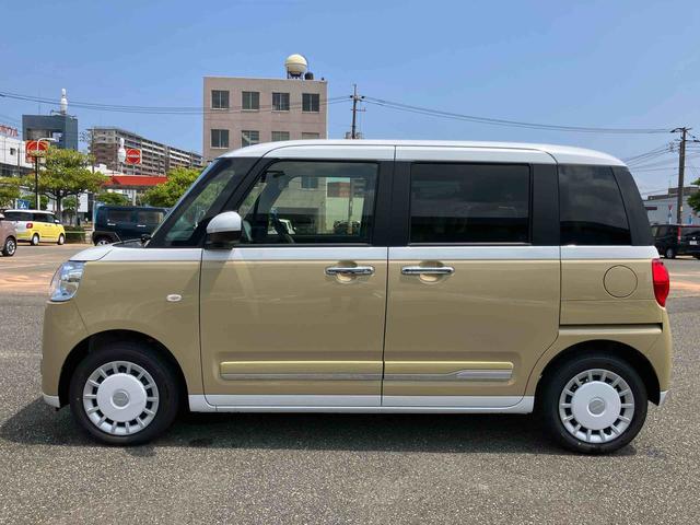 ムーヴキャンバスストライプスＧスマートキー　キーレスエントリー　ＡＢＳ　運転席エアバック　ワンオーナー車　点検記録簿（山口県）の中古車
