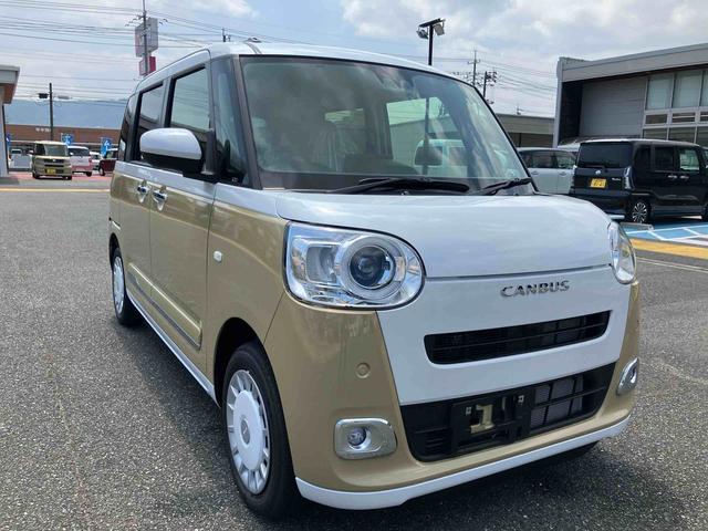 ムーヴキャンバスストライプスＧスマートキー　キーレスエントリー　ＡＢＳ　運転席エアバック　ワンオーナー車　点検記録簿（山口県）の中古車