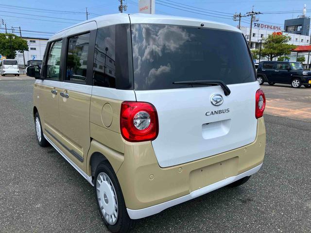 ムーヴキャンバスストライプスＧスマートキー　キーレスエントリー　ＡＢＳ　運転席エアバック　ワンオーナー車　点検記録簿（山口県）の中古車