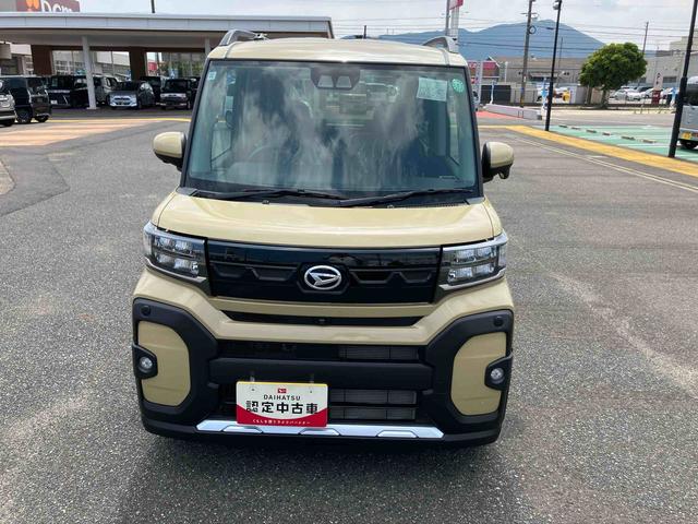 タントファンクロスターボスマートキ−　ターボ車　キーフリー　ワンオーナー　ＡＷ　ＡＢＳ　エアバッグ　記録簿（山口県）の中古車