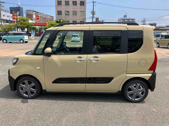 タントファンクロスターボスマートキ−　ターボ車　キーフリー　ワンオーナー　ＡＷ　ＡＢＳ　エアバッグ　記録簿（山口県）の中古車