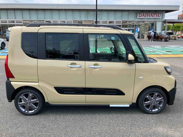 タントファンクロスターボスマートキ−　ターボ車　キーフリー　ワンオーナー　ＡＷ　ＡＢＳ　エアバッグ　記録簿（山口県）の中古車