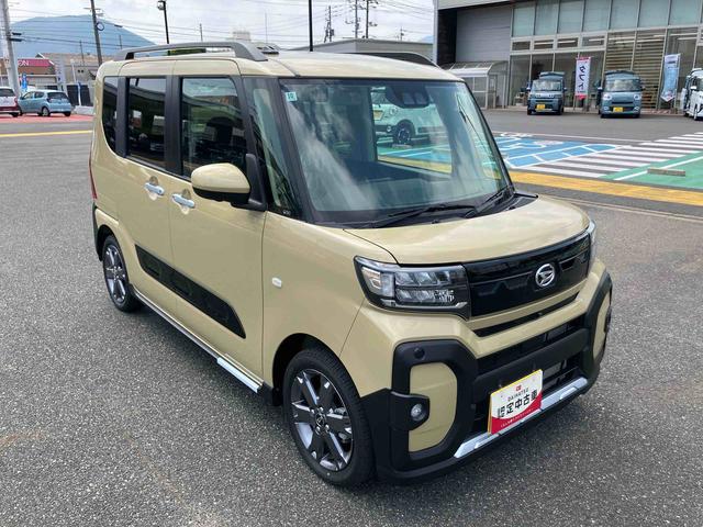 タントファンクロスターボスマートキ−　ターボ車　キーフリー　ワンオーナー　ＡＷ　ＡＢＳ　エアバッグ　記録簿（山口県）の中古車