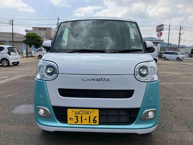 ムーヴキャンバスストライプスＧスマートキー　キーレスエントリー　ＡＢＳ　運転席エアバック　ワンオーナー車　点検記録簿（山口県）の中古車