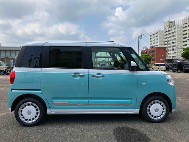 ムーヴキャンバスストライプスＧスマートキー　キーレスエントリー　ＡＢＳ　運転席エアバック　ワンオーナー車　点検記録簿（山口県）の中古車