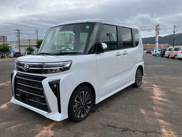 タントカスタムＲＳ点検記録簿　スマートキ　１オーナー　キーレスエントリー　アルミホイール　ＡＢＳ　エアバック　ターボ付（山口県）の中古車