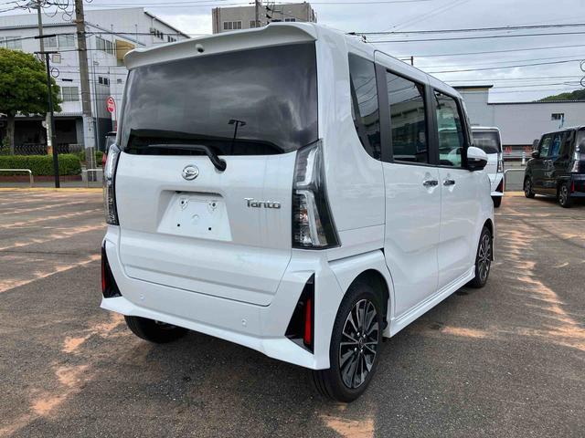 タントカスタムＲＳ点検記録簿　スマートキ　１オーナー　キーレスエントリー　アルミホイール　ＡＢＳ　エアバック　ターボ付（山口県）の中古車
