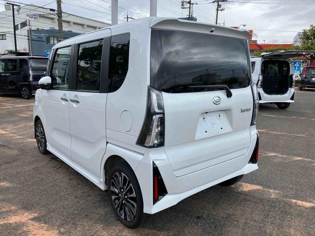 タントカスタムＲＳ点検記録簿　スマートキ　１オーナー　キーレスエントリー　アルミホイール　ＡＢＳ　エアバック　ターボ付（山口県）の中古車