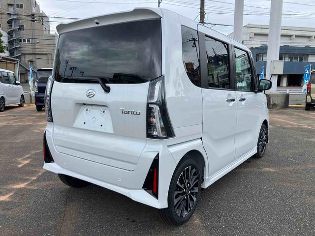 タントカスタムＲＳ点検記録簿　スマートキ　１オーナー　キーレスエントリー　アルミホイール　ＡＢＳ　エアバック　ターボ付（山口県）の中古車