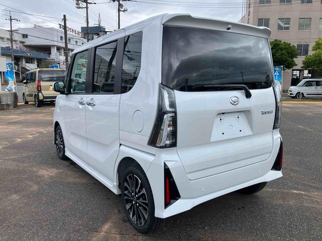 タントカスタムＲＳ点検記録簿　スマートキ　１オーナー　キーレスエントリー　アルミホイール　ＡＢＳ　エアバック　ターボ付（山口県）の中古車