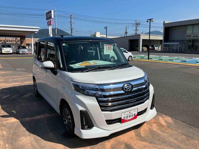 トールカスタムＧキーレス　ワンオーナー　エアバック　アルミ　ＴＶ　スマートキー　ＡＢＳ　点検記録簿（山口県）の中古車