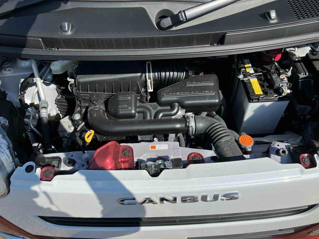 ムーヴキャンバスストライプスＧスマートキープッシュスタート　キーフリーキー　ワンオーナー車　運転席エアバック　ＡＢＳ　点検記録簿（山口県）の中古車
