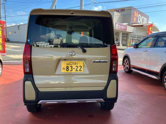 タントファンクロスターボスマートキ　アルミ　キーフリー　ターボ　ＡＢＳ　エアバッグ　記録簿（山口県）の中古車