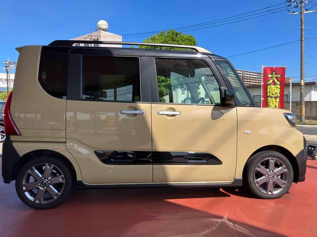 タントファンクロスターボスマートキ　アルミ　キーフリー　ターボ　ＡＢＳ　エアバッグ　記録簿（山口県）の中古車