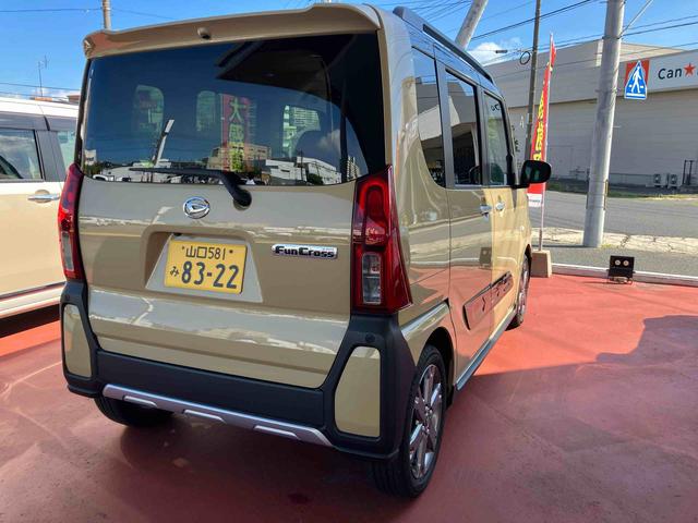 タントファンクロスターボスマートキ　アルミ　キーフリー　ターボ　ＡＢＳ　エアバッグ　記録簿（山口県）の中古車