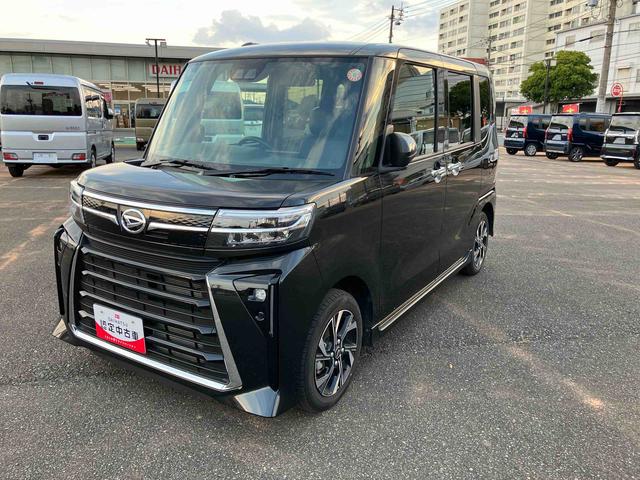 タントカスタムＸワンオーナー　キーレスエントリー　スマキー　エアバッグ　アルミホイール　ＡＢＳ　整備記録簿（山口県）の中古車