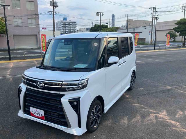 タントカスタムＸワンオーナー　キーレスエントリー　スマキー　エアバッグ　アルミホイール　ＡＢＳ　整備記録簿（山口県）の中古車
