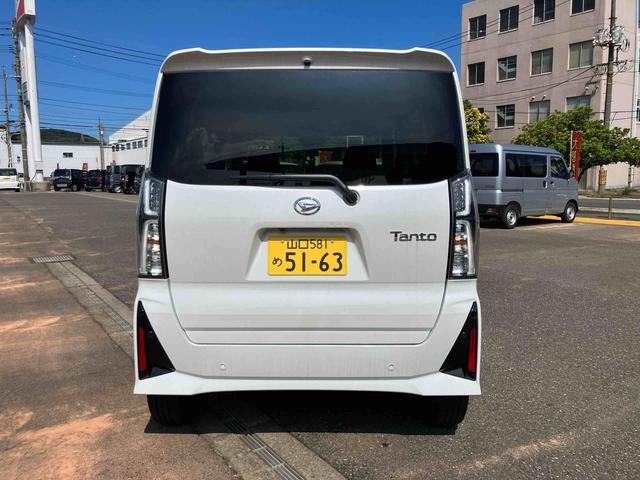 タントカスタムＲＳターボエンジン　１オーナー　キーフリー　アルミホイール　ＡＢＳ　エアバック　記録簿　スマートキーＰスタート（山口県）の中古車