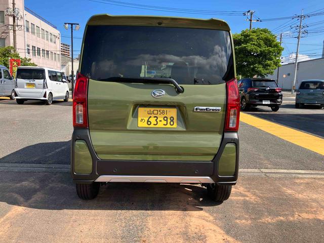 タントファンクロスターボスマートキ　１オーナー　アルミ　キーフリー　ターボ　ＡＢＳ　エアバッグ　記録簿（山口県）の中古車
