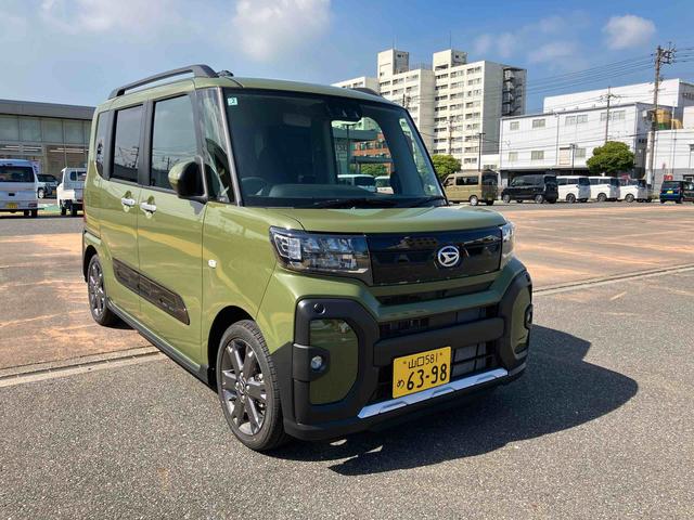 タントファンクロスターボスマートキ　１オーナー　アルミ　キーフリー　ターボ　ＡＢＳ　エアバッグ　記録簿（山口県）の中古車