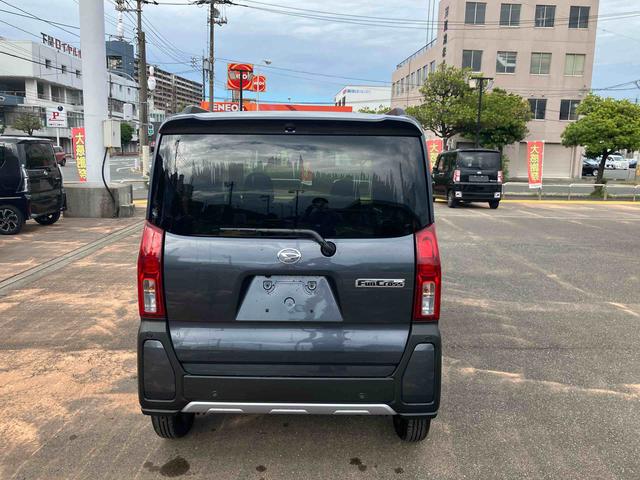 タントファンクロスワンオーナー　キーレスエントリー　スマートキ−　アルミ　記録簿　エアバック　ＡＢＳ（山口県）の中古車